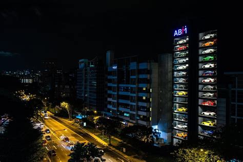 This 15-Story Vending Machine Dispenses Luxury Cars