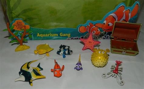 Finding Nemo Figures Playset - Complete or Use for Cake Toppers/Party ...