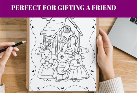 25 Cozy Friends Colouring Pages Cozy Moments Instant Downloads Coloring