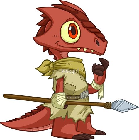 Tiny Kobold Cute Dandd Adventures By Kickgirl Redbubble