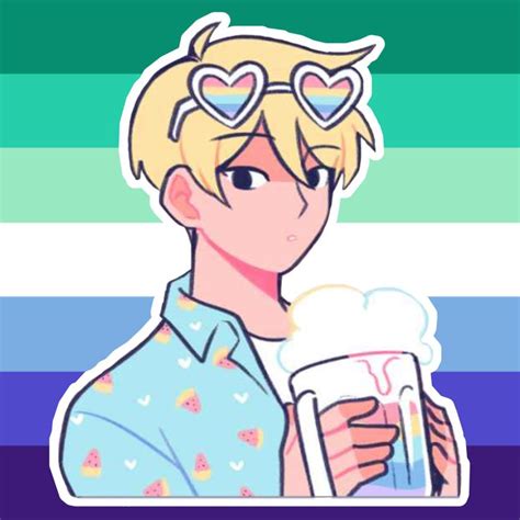 Gay Prep Icon Nerd Boyfriend Anime Chibi Webtoon