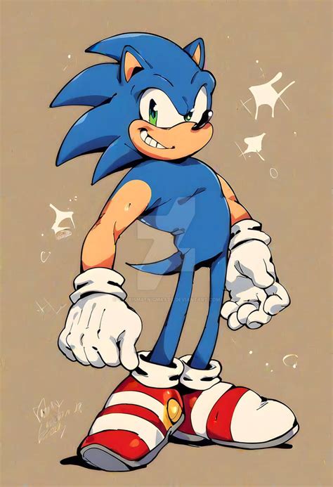 Adoptable Vintage Sonic by CharismaenigmaArt on DeviantArt