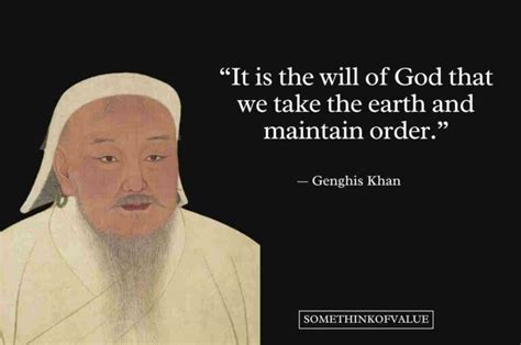 55 Famous Genghis Khan Quotes On Enemies War And Conquering Some