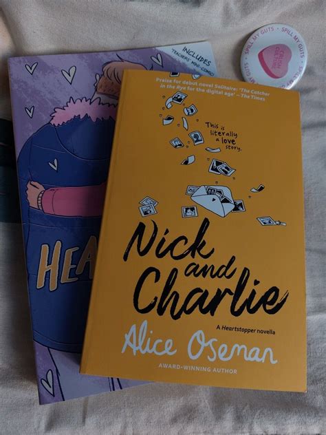 Nick And Charlie Alice Oseman Kit Connor Joe Locke Top Books To Read