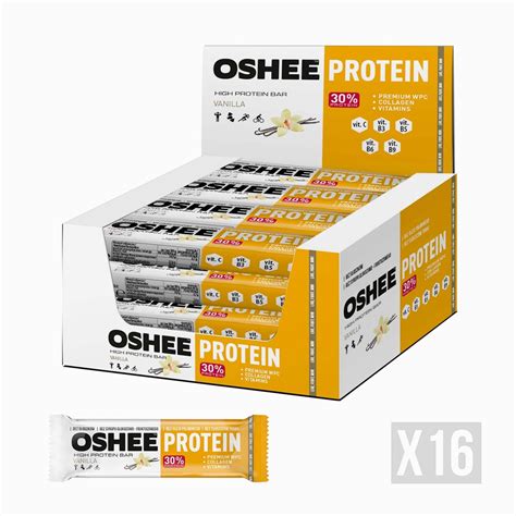 16x OSHEE Baton Proteinowy Waniliowy 45 G Oshee Sklep EMPIK