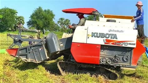 Wonderful Combine Harvester Operating Techniques Harvest Rice Safety