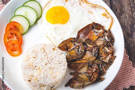 Danggitsilog Is A Famous Pinoy Breakfast Combination Of Fried Danggit