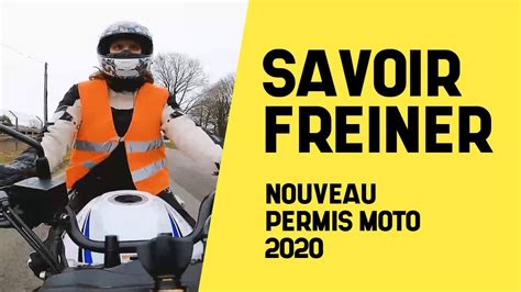 Savoir Freiner Nouveau Permis Moto Youtube