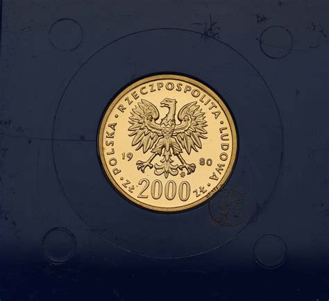 2000 złotych 1980 Kazimierz I Odnowiciel st L archiwum niemczyk pl