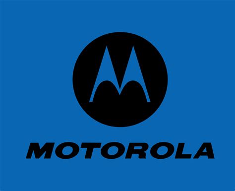 Motorola Marke Logo Telefon Symbol Mit Name Schwarz Design USA Handy