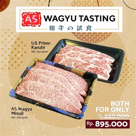 Jual Meatbank Kobe A Wagyu Slice Combo Misuji Karubi Japan Beef