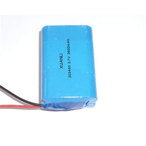 3 7v聚合物锂电池 Xl 3 7v 3600mah 东莞市旋力电子有限公司 新能源网