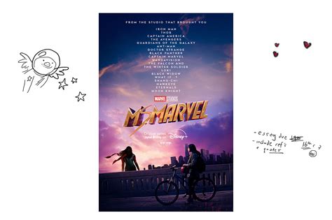 Ms Marvel Poster Design Behance