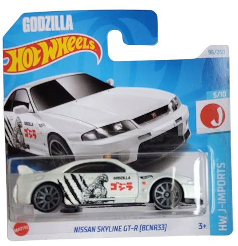 Hot Wheels Nissan Godzilla Skyline Gt R Bcnr Cena Opinie Samochody I
