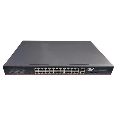 LTV LTV-2S24F2C-P 24-портовый коммутатор Ethernet с поддержкой PoE