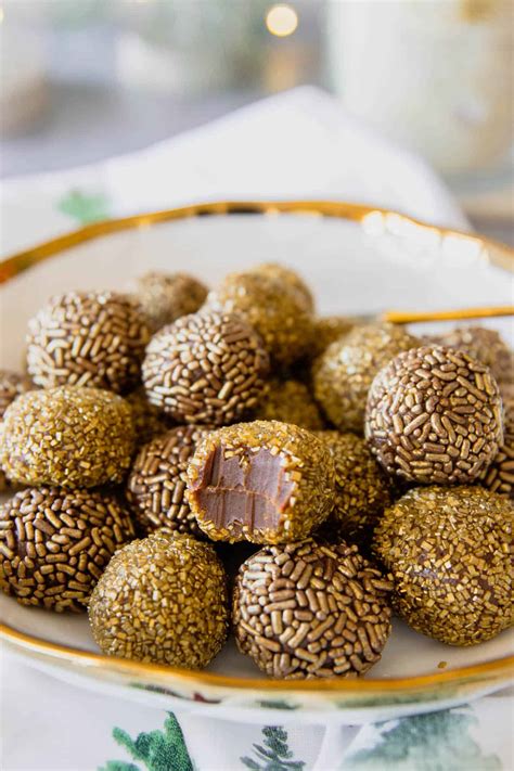 Holiday Brazilian Brigadeiro | Garden in the Kitchen