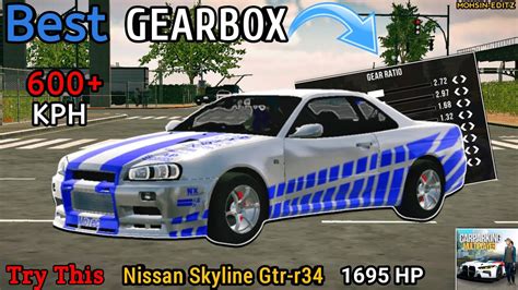 Nissan Gtr R Best Gearbox Car Parking Multiplayer Best Gearbox