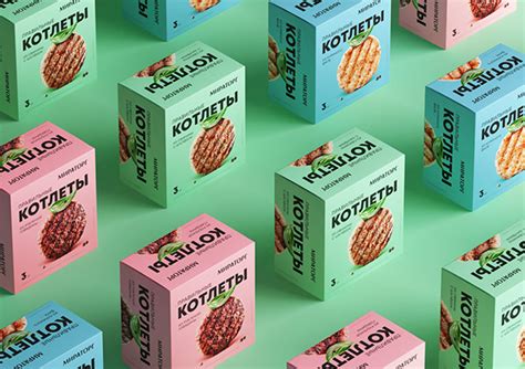 Котлеты Мираторг on Behance