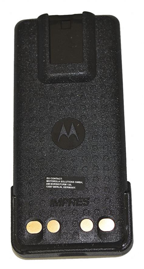 MOTOROLA Lithium Ion 7 4 Voltage Slim Battery 487T57 PMNN4491B Grainger