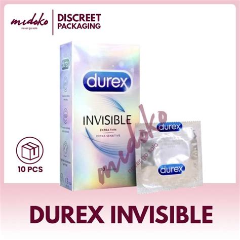 Midoko Durex Invisible Extra Thin Extra Sensitive Condoms S Lazada Ph