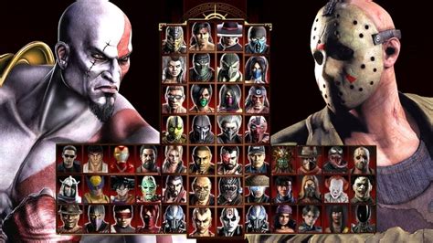 Mortal Kombat 9 KRATOS GOD OF WAR 3 JASON Expert Tag Ladder