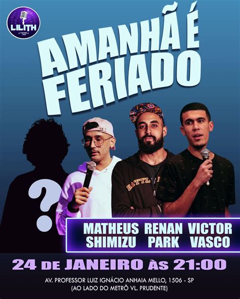 Amanh Feriado Show Gratuito Dia Stand Up Show De Dia