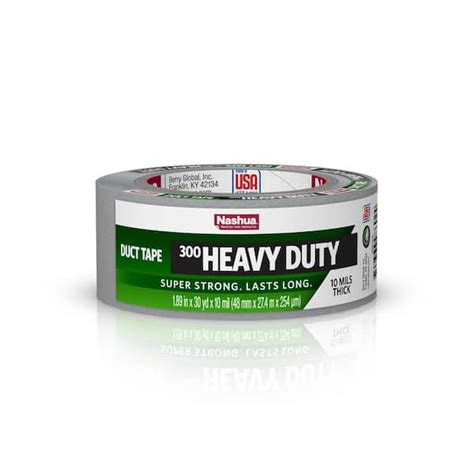 Nashua Tape 1 89 In X 30 Yd 300 Heavy Duty Duct Tape In Silver Air