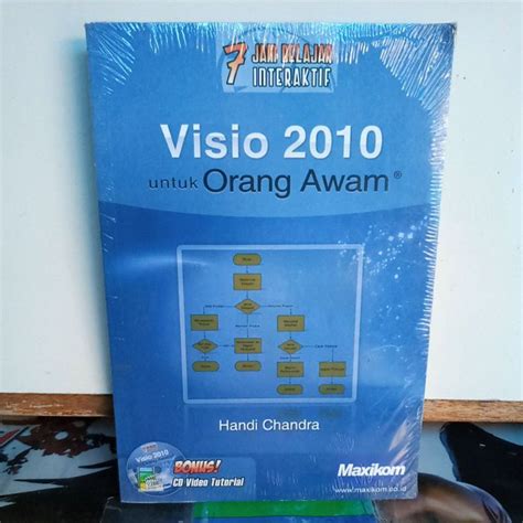 Jual Buku Komputer Visio 2010 Untuk Orang Awam Shopee Indonesia