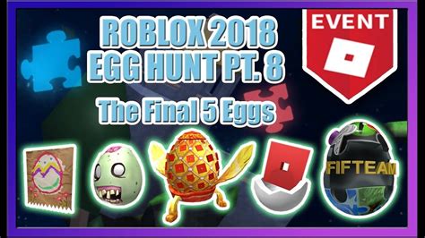 Roblox Egg Hunt 2018 Diy Egg