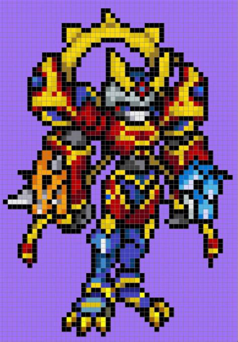 Pixel Art of Digimon Digital Monsters