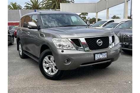 SOLD 2013 Nissan Patrol Ti L In Grey Used SUV Mornington VIC