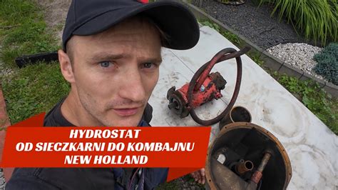 HYDROSTAT OD SIECZKARNI DO KOMBAJNU NEW HOLLAND WYCINAM PRZEJŚCIÓWKĘ