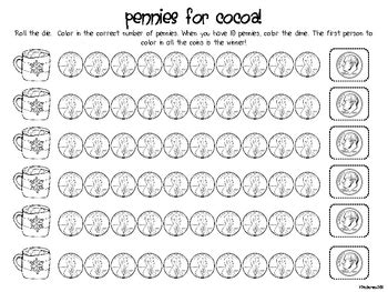 Hot Chocolate Math And Literacy Centers By Growing Kinders TPT