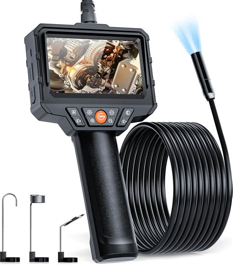 Amazon SKYBASIC Endoscope Camera With Light 4 3 LCD Screen HD