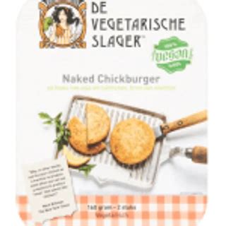 Vleesvervanger Getest Naked Chickburger Van De Vegetarische Slager