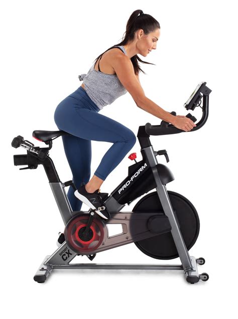 Proform Sport Cx Stationary Exercise Bike With 3 Lb Dumbbells 30 Day Ifit Membership For