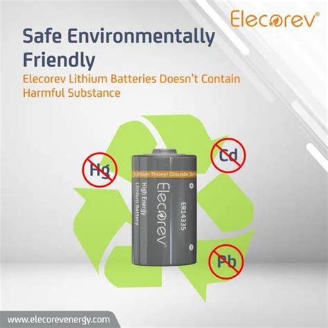 Lithium Elecorev Er Battery For Iot Devices For Medical Device At