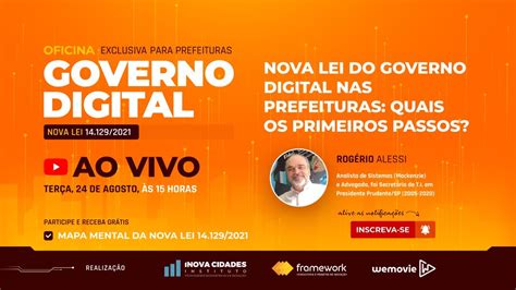 Nova Lei Do Governo Digital Nas Prefeituras Primeiros Passos YouTube