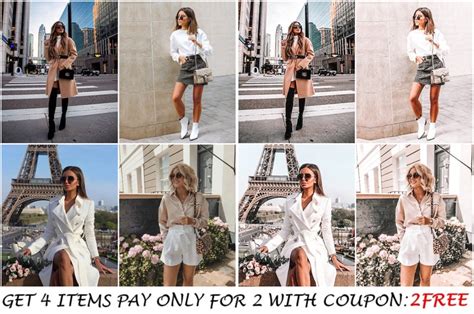 Instagram Preset Blogger Preset Lightroom Presets Mobile Etsy Canada