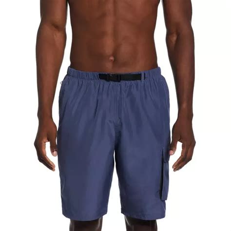 Nike Men S Swim Belted Packable 9 Volley Shorts Hibbett City Gear