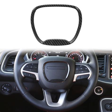 Buy Voodonala Abs Carbon Fiber Steering Wheel Trim For Dodge