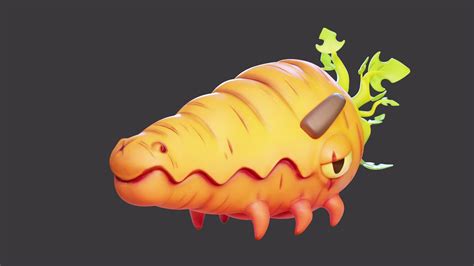 Artstation Monster Carrot