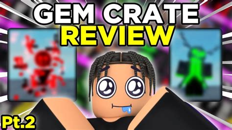 Guesty Gem Crate Review Showcases And Themes Roblox Guesty Youtube