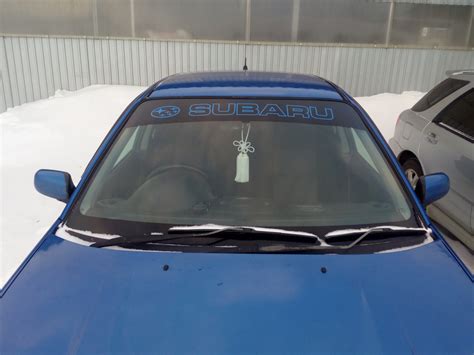 Наклейка-наклеечка… — Subaru Impreza (GD/GG), 1,5 л, 2004 года ...