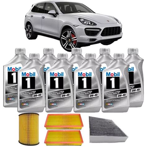 Kit Troca De Leo Mobil W Para Porsche Cayenne A Frete Gr Tis