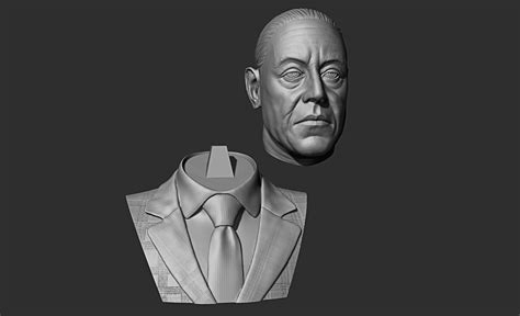 Stl File Gus Fring Breaking Bad 👤・3d Print Object To Download・cults