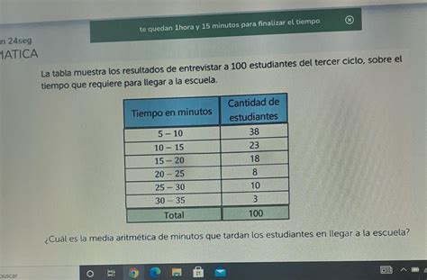 A La Tabla Muestra Los Resultados De Entrevistar A Estudiantes Del