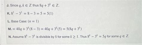 Solved 1 Point Prove The Following Statement Using