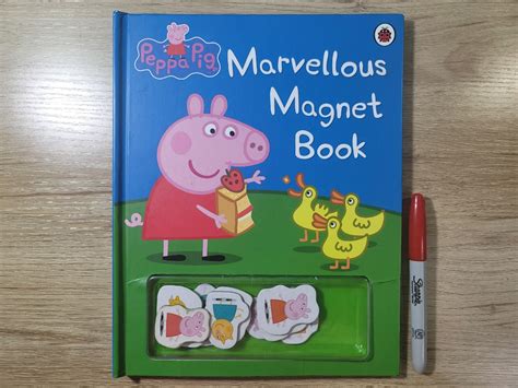 Peppa Pig Marvelous Magnet Book On Carousell