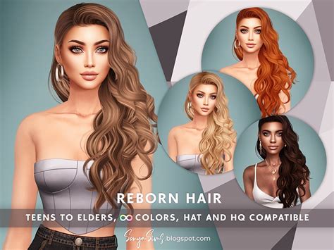 Sonyasims Reborn Hair The Sims Best Mods